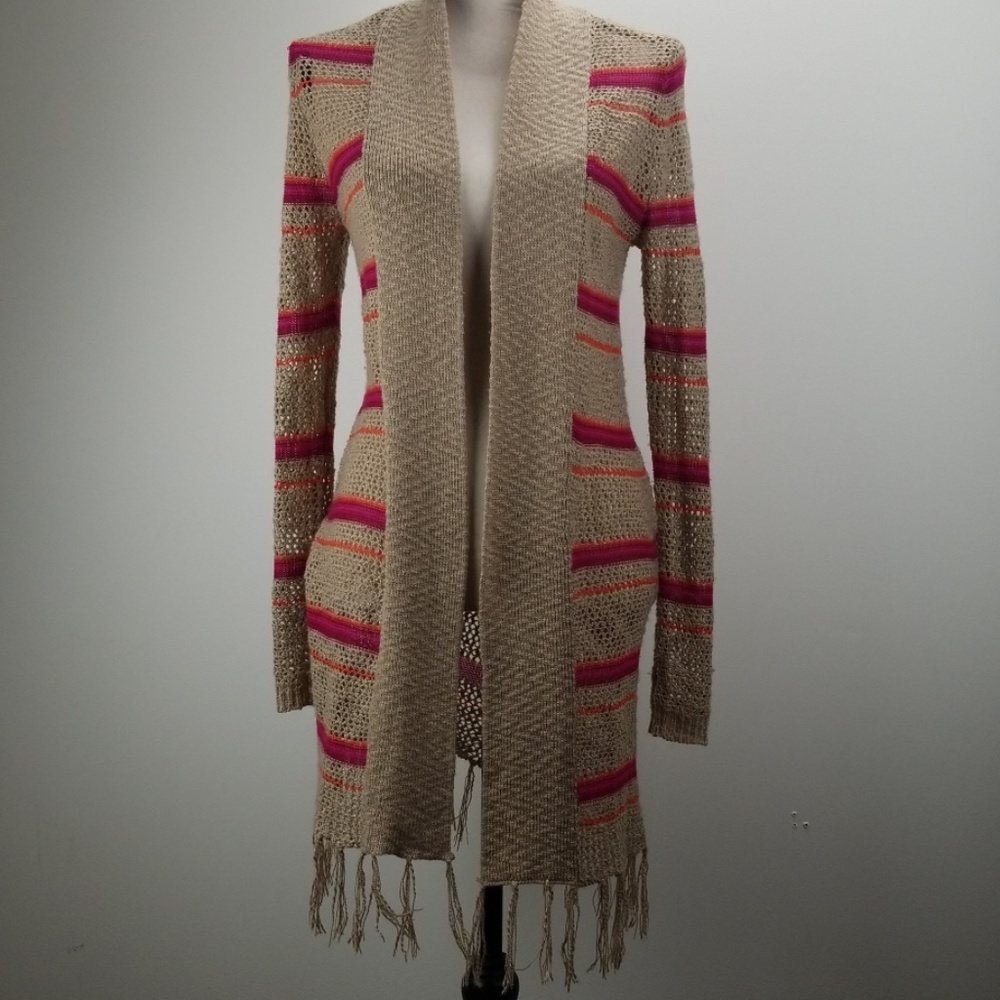 Red Camel Cardigan Sweater.